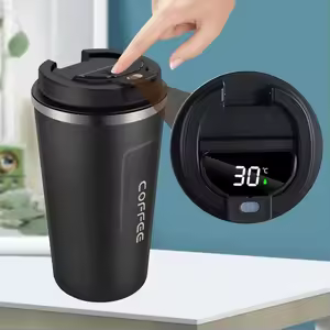 Smart LED Temperature Display Thermal Coffee Mug | Stainless Steel Vacuum Flask (380ml & 510ml) (Copy)